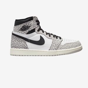 NIKE AIR JORDAN RETRO 1 ELEPHANT PRINT SIZE 11